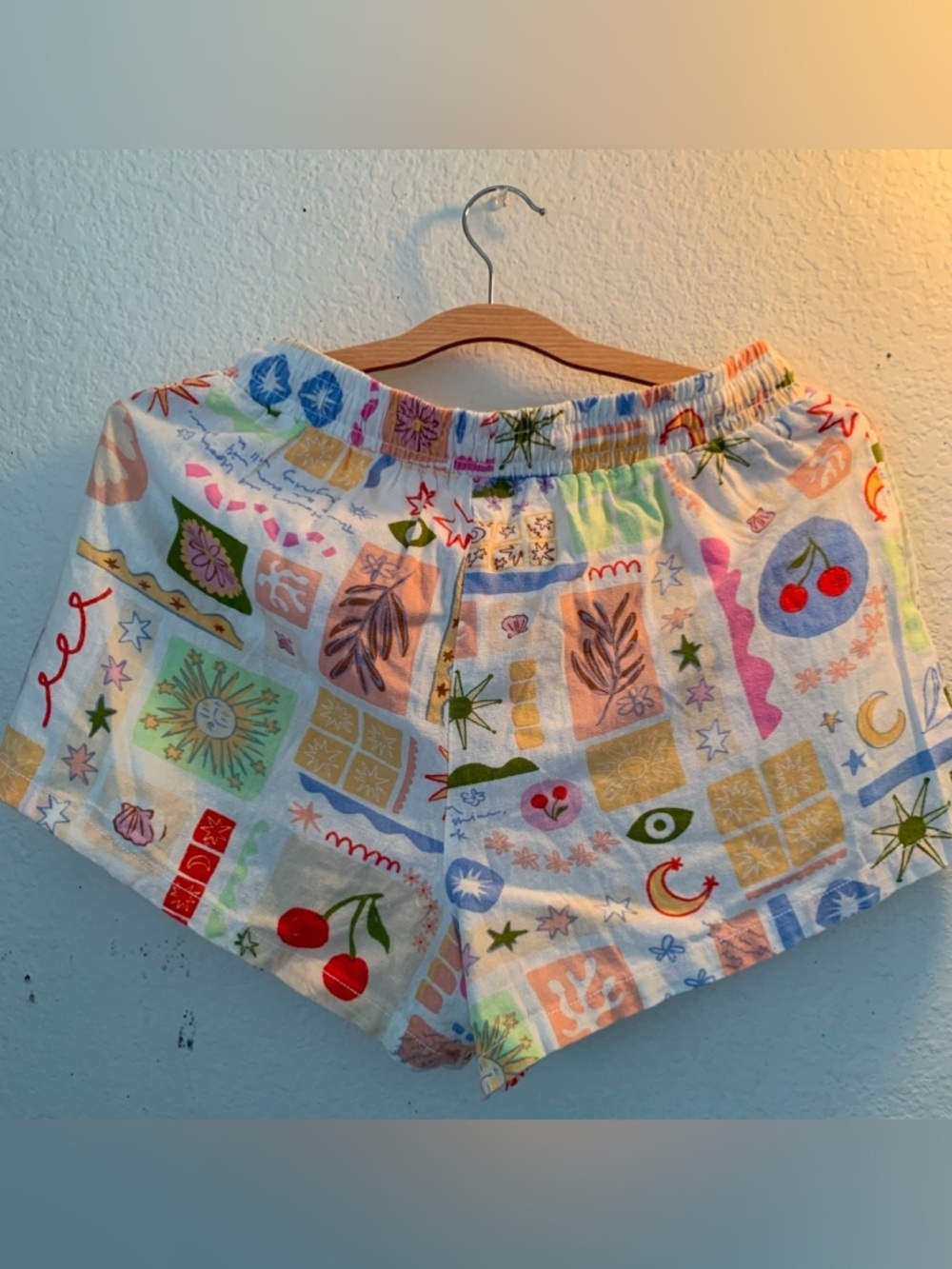 Colorful Patchwork Print Women's Multicolor Set - Picture 7 of 8